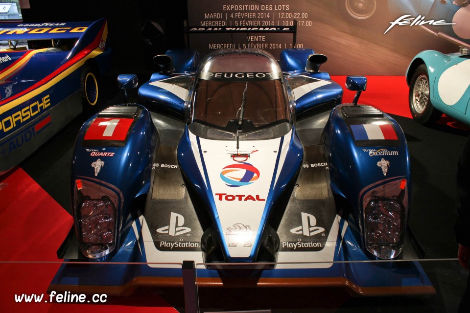 Face avant Peugeot 908 HDi FAP Le Mans Prototype (2008) - Concep