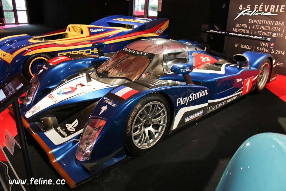 3/4 avant Peugeot 908 HDi FAP Le Mans Prototype (2008) - Concept