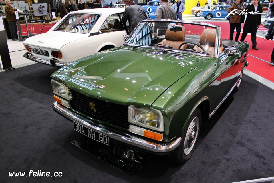 Peugeot 304 S Cabriolet (1975) - Salon Rétromobile 2014