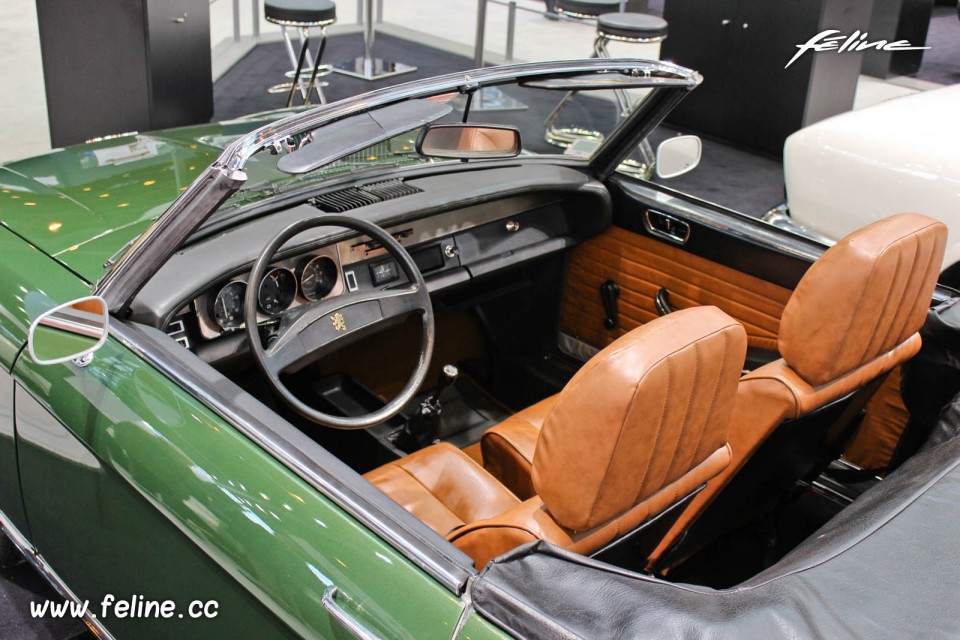 Intérieur Peugeot 304 S Cabriolet (1975) - Salon Rétromobile 2014