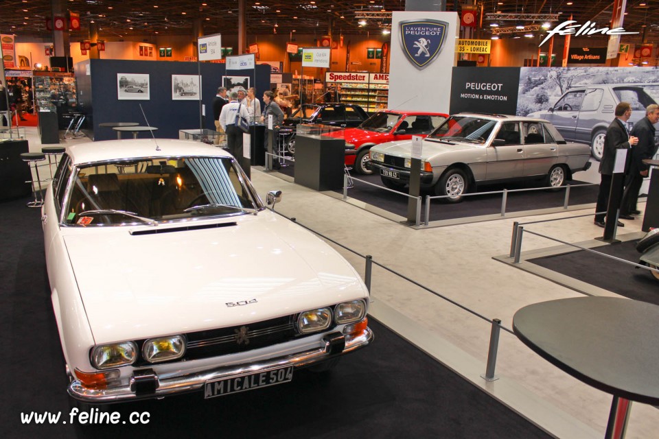 Photo Peugeot 504 Coupé (1970) - Salon Rétromobile 2014