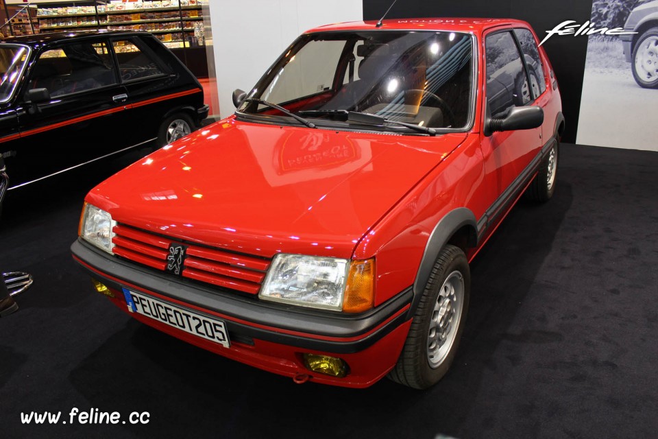 Peugeot 205 GTi (1984) - Salon Rétromobile 2014