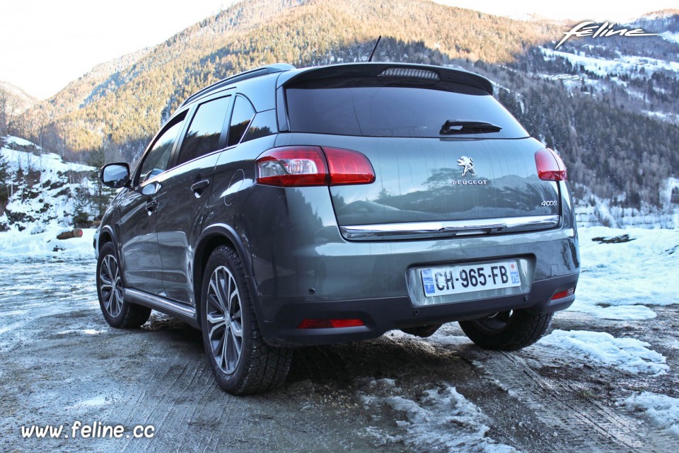 Peugeot 4008 Gris Titanium - Peugeot Winter Experience 2014