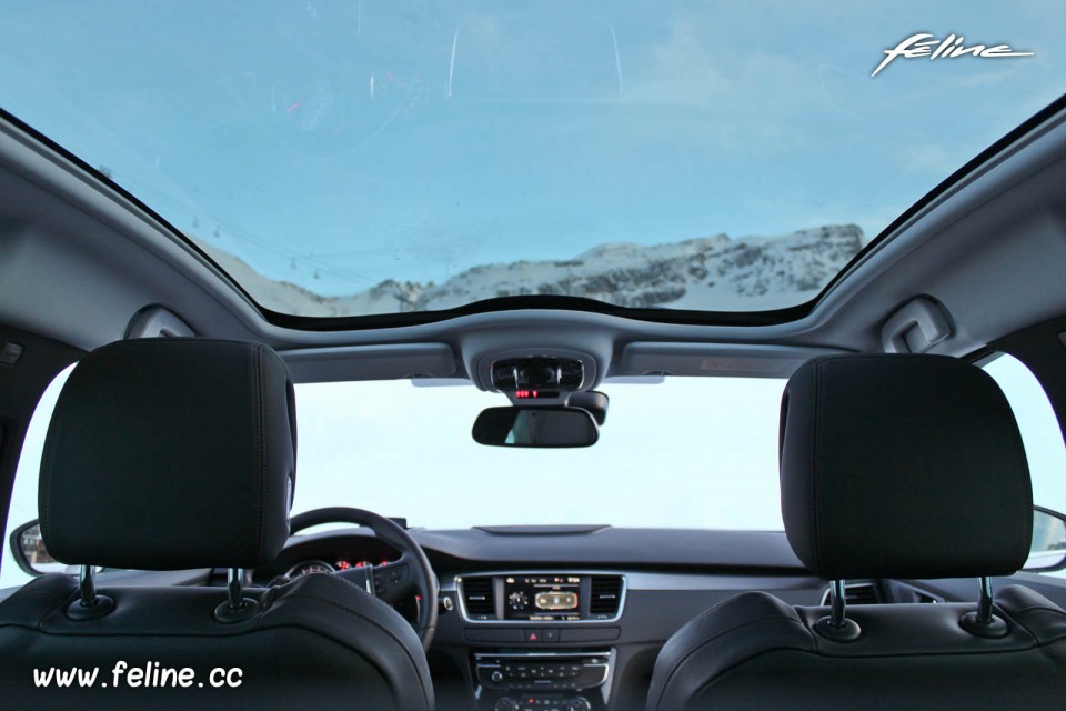 Toit en verre panoramique (TVP) Peugeot 508 RXH - Peugeot Winter