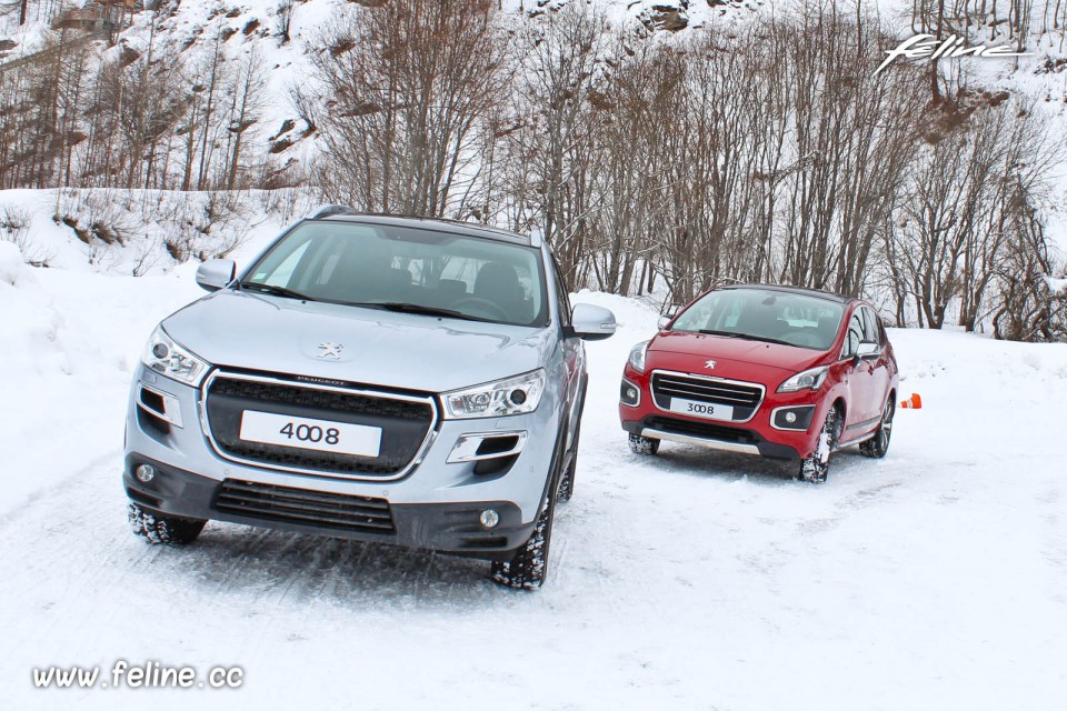 Peugeot 4008 + Peugeot 3008 - Peugeot Winter Experience 2014