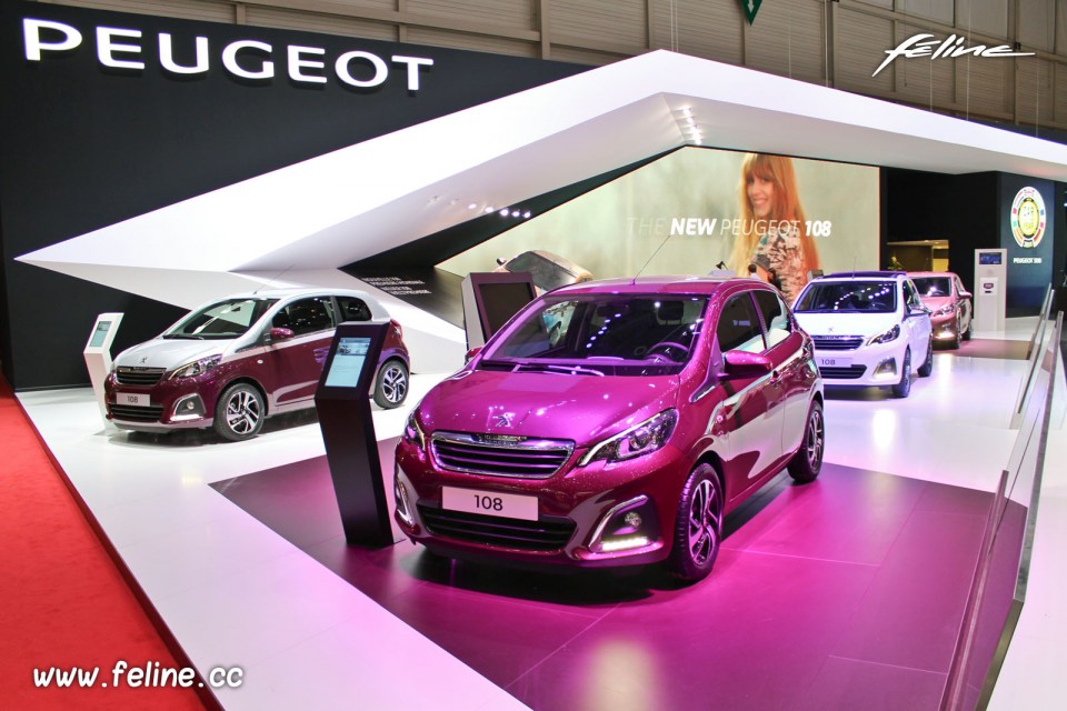 Photo Peugeot 108 - Salon de Genève 2014