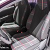 Photo sièges tissu Carolight Noir/Rouge Peugeot 108 Allure - Sa