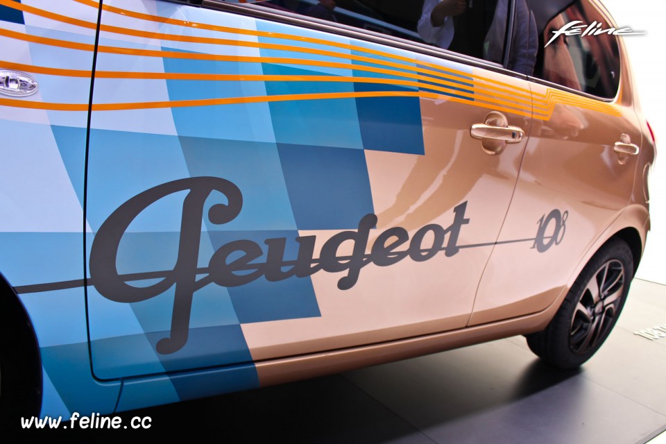 Photo Peugeot 108 Tattoo Concept - Salon de Genève 2014