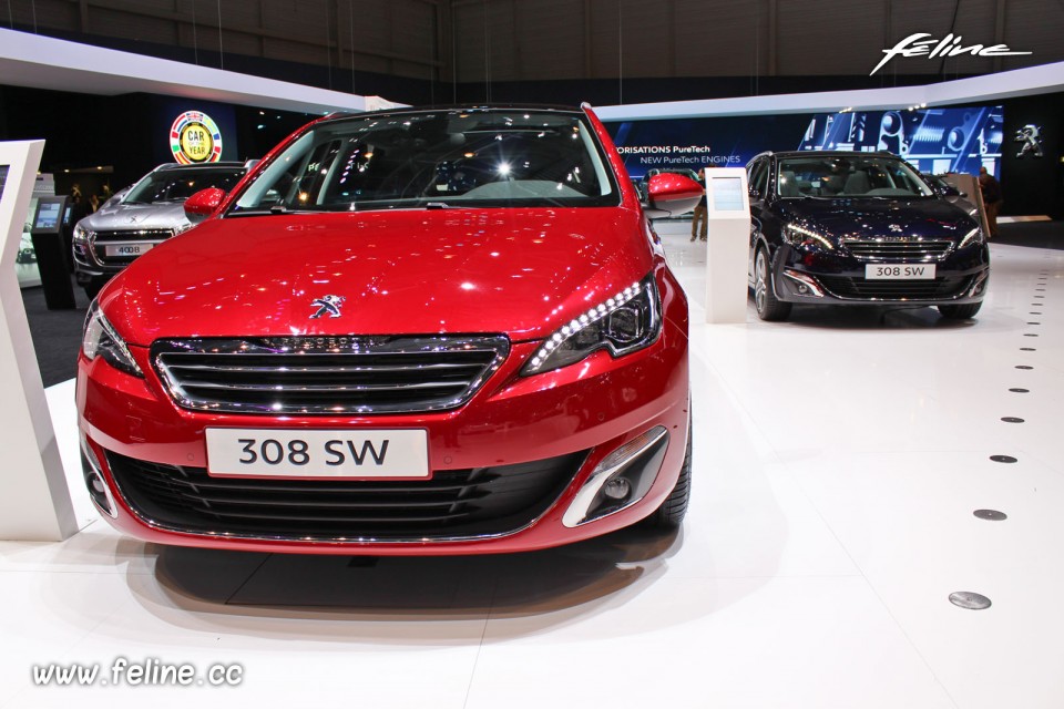 Photo Peugeot 308 SW II - Salon de Genève 2014