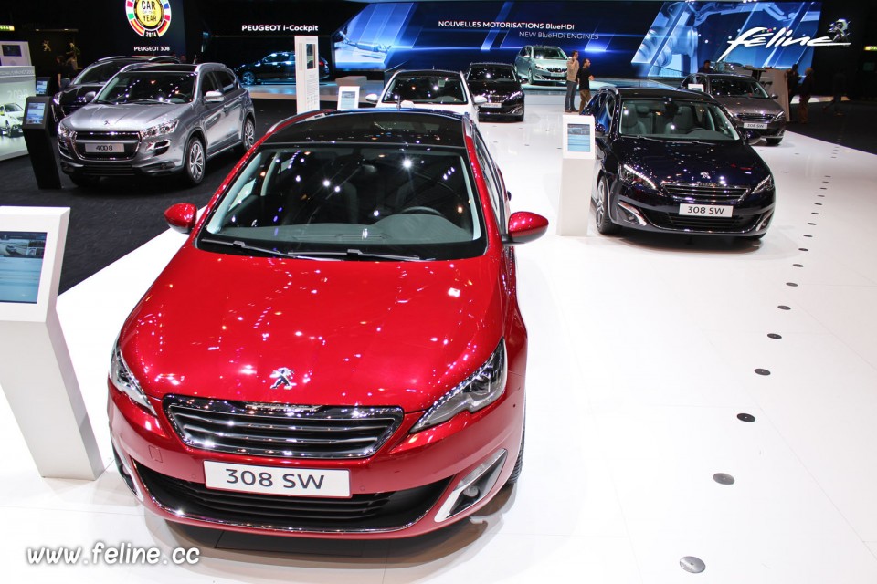 Photo Peugeot 308 SW II - Salon de Genève 2014