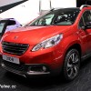 Photo Peugeot 2008 Féline Orange Tourmaline - Salon de Genève