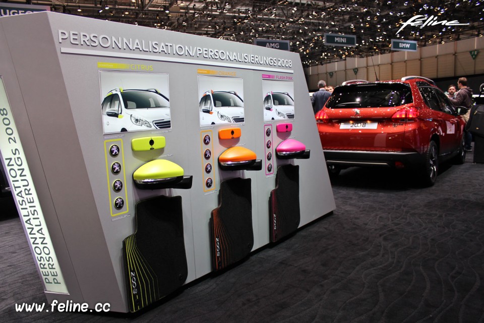Photo accessoires personnalisation Peugeot 2008 - Salon de Genè