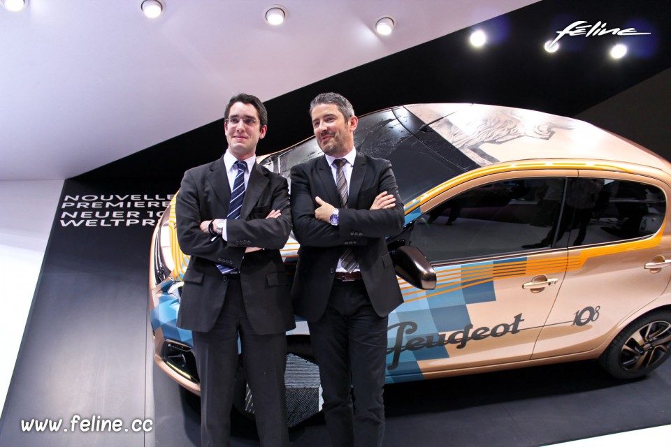 Photo Peugeot Fan Days : Guillaume avec Gilles Vidal - Salon de