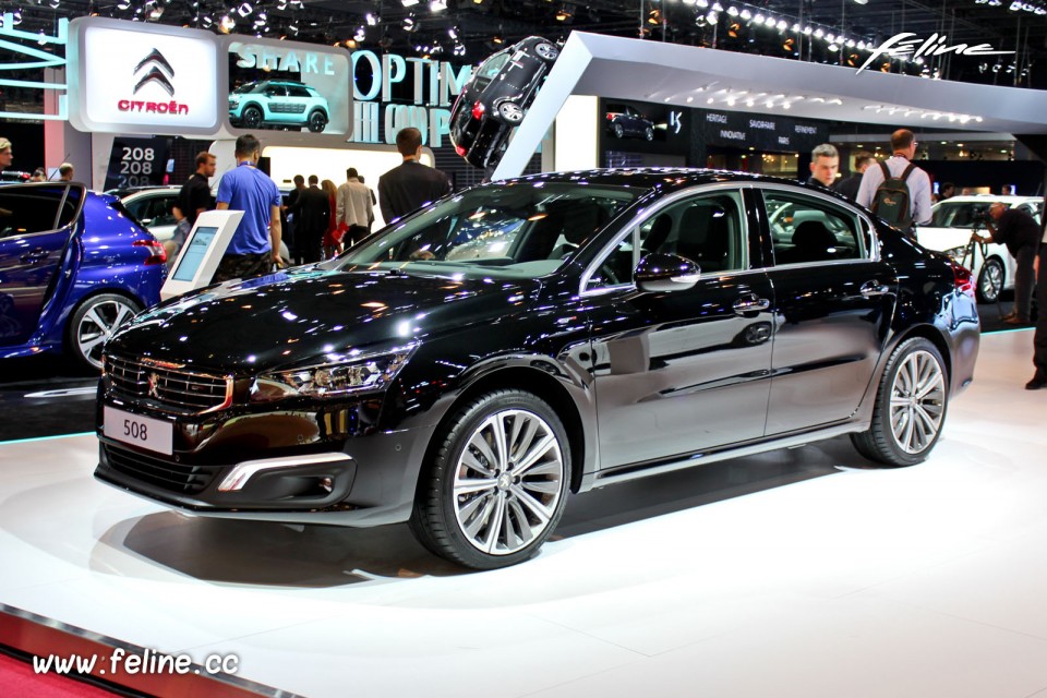 Photo Peugeot 508 GT restylée - Salon de Paris 2014