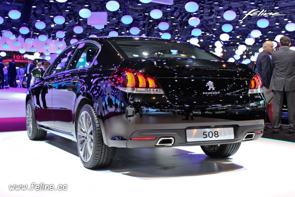 Photo Peugeot 508 GT restylée - Salon de Paris 2014