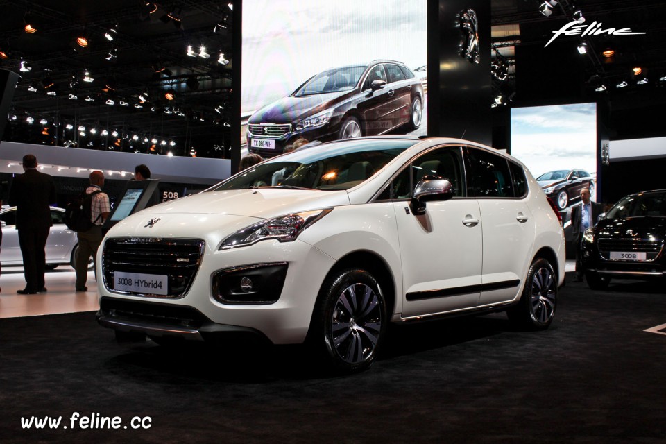 Photo Peugeot 3008 HYbrid4 - Salon de Paris 2014