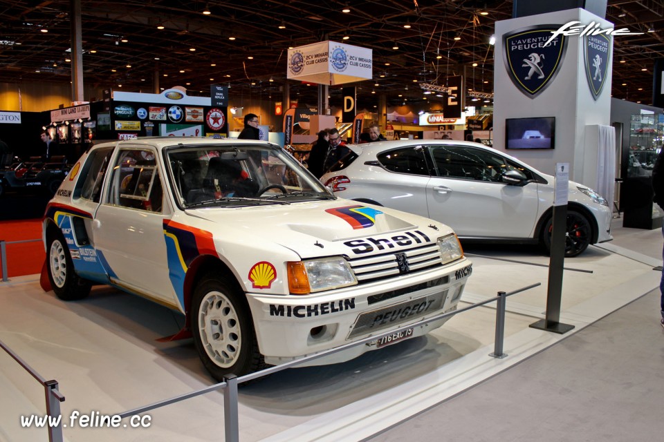 Peugeot 205 T16 (1985) et Peugeot 208 GTi 30th (2014) - Salon R