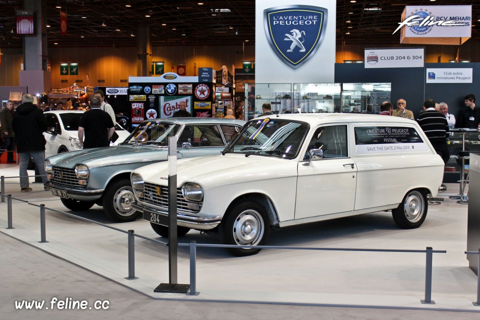 Peugeot 204 Fourgonnette (1973) et Peugeot 204 Coupé (1970) - S