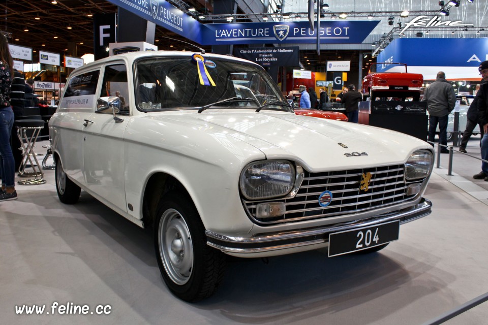 Peugeot 204 Fourgonnette (1973) - Salon Rétromobile 2015