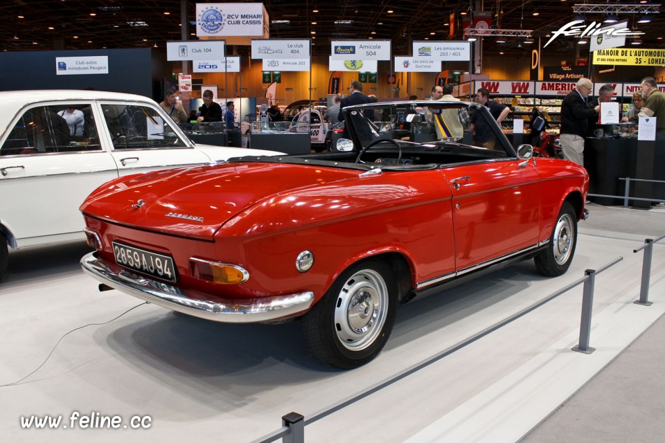 Peugeot 204 Cabriolet (1967) - Salon Rétromobile 2015