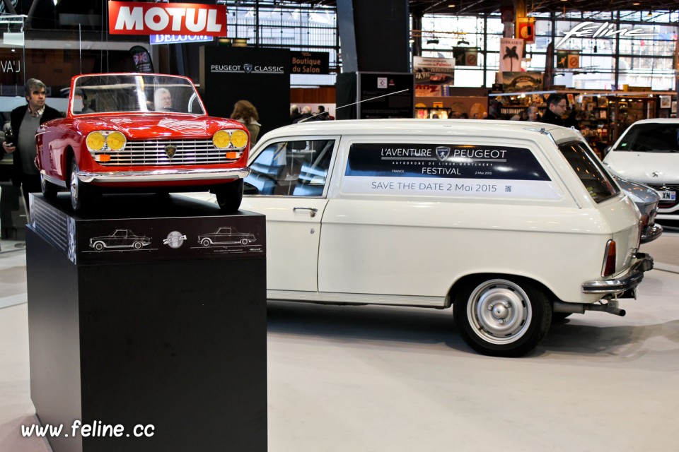 Peugeot 204 - Salon Rétromobile 2015