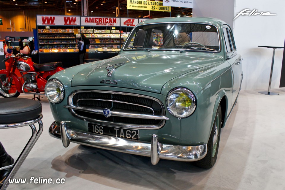 Peugeot 403 Berline Luxe (1956) - Salon Rétromobile 2015