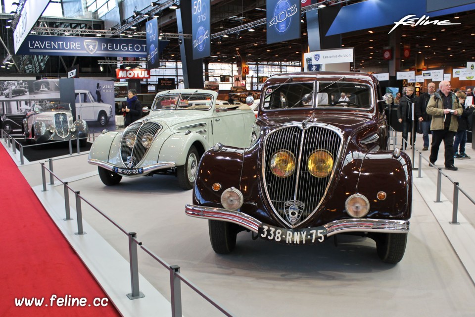 Peugeot 402 Limousine (1935) et Peugeot 402 Cabriolet (1936) - S