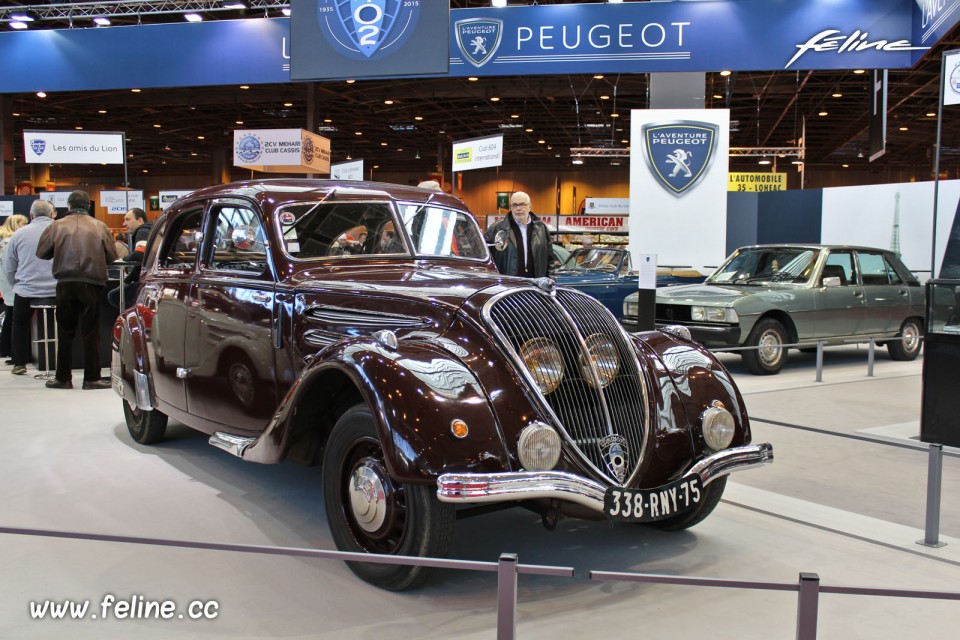 Peugeot 402 Limousine (1935) - Salon Rétromobile 2015