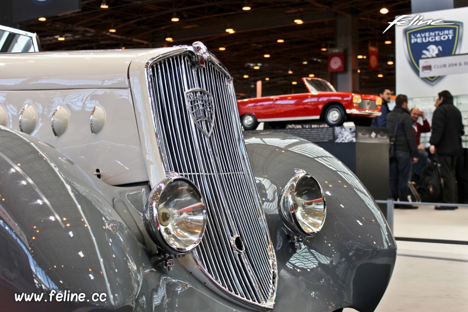 Peugeot 401 D Roadster Mistinguett (1935) - Salon Rétromobile 2