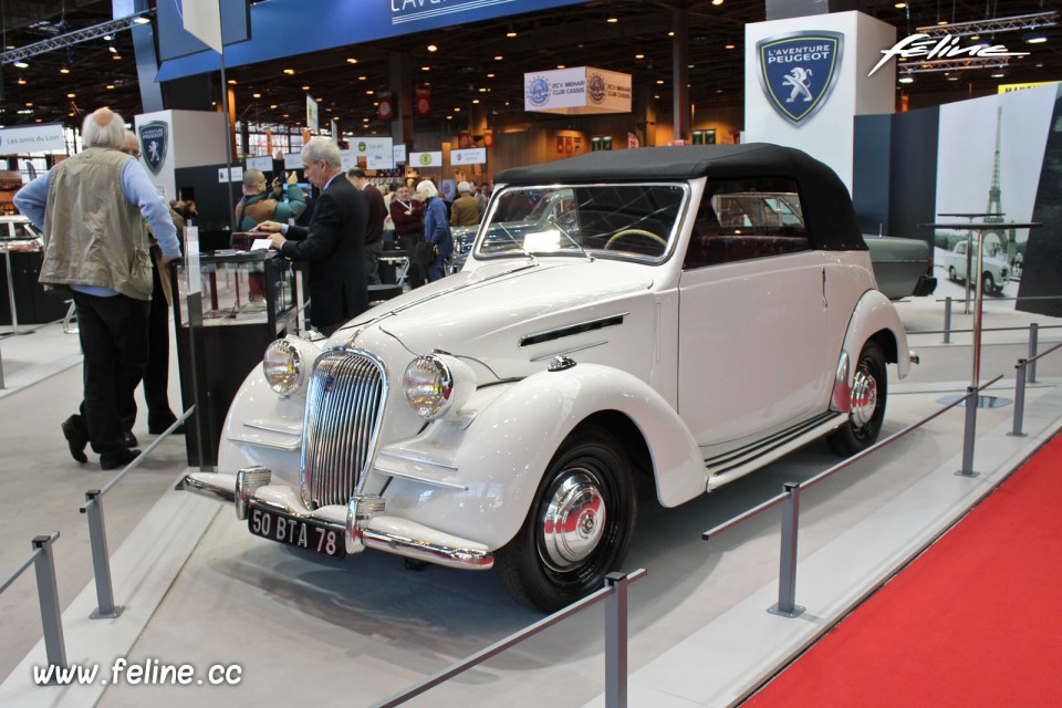 Simca 8 1200 Cabriolet (1950) - Salon Rétromobile 2015