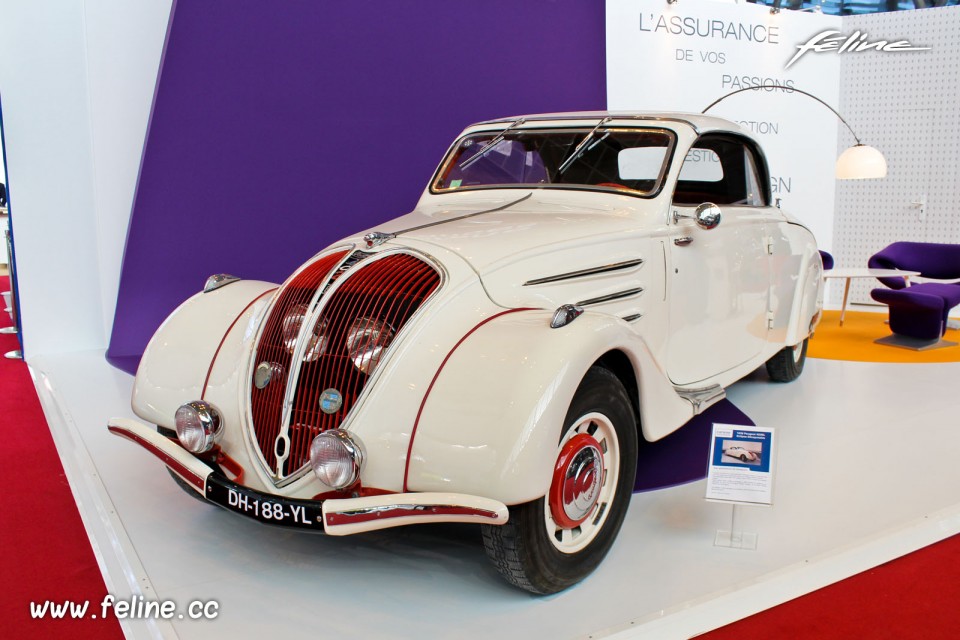 Peugeot 402 BL Eclipse (1938) - Salon Rétromobile 2015