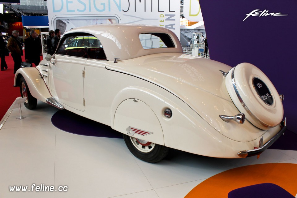 Peugeot 402 BL Eclipse (1938) - Salon Rétromobile 2015