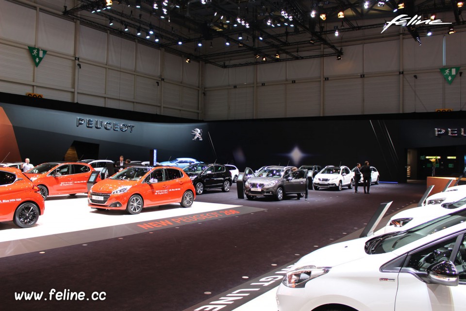 Photo Peugeot 208 restylée - Salon de Genève 2015