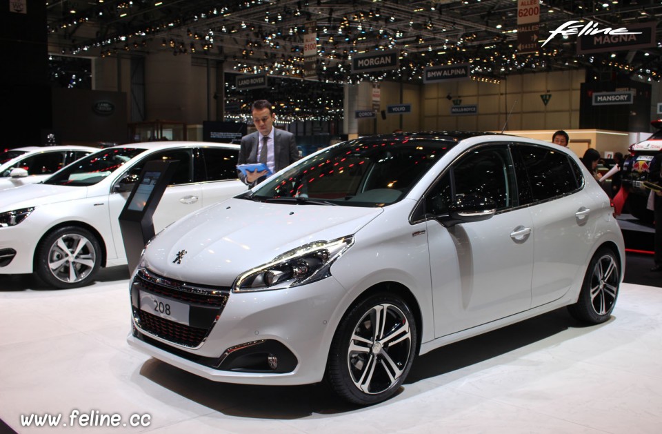 Photo Peugeot 208 GT Line - Salon de Genève 2015
