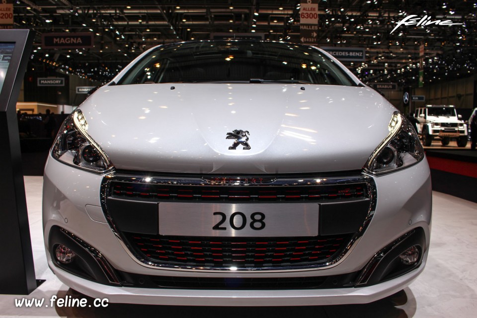 Photo Peugeot 208 GT Line - Salon de Genève 2015