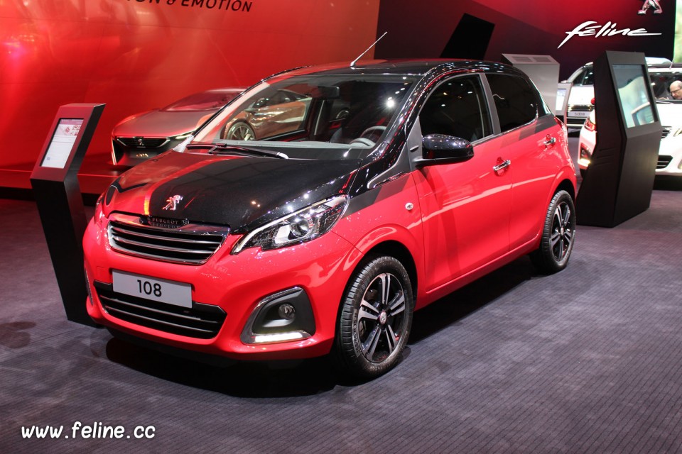 Photo Peugeot 108 Top - Salon de Genève 2015