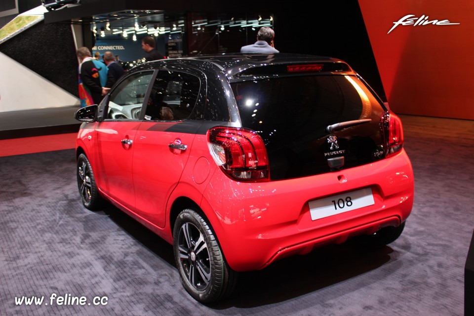 Photo Peugeot 108 Top - Salon de Genève 2015