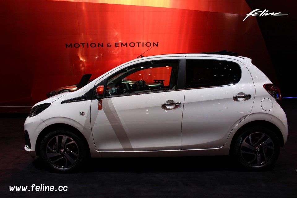 Photo Peugeot 108 Roland Garros - Salon de Genève 2015