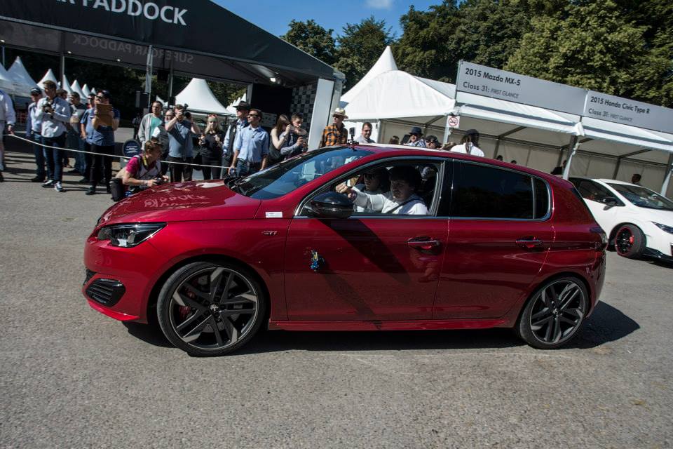 Photo nouvelle Peugeot 308 GTi II - Goodwood Festival of Speed 2