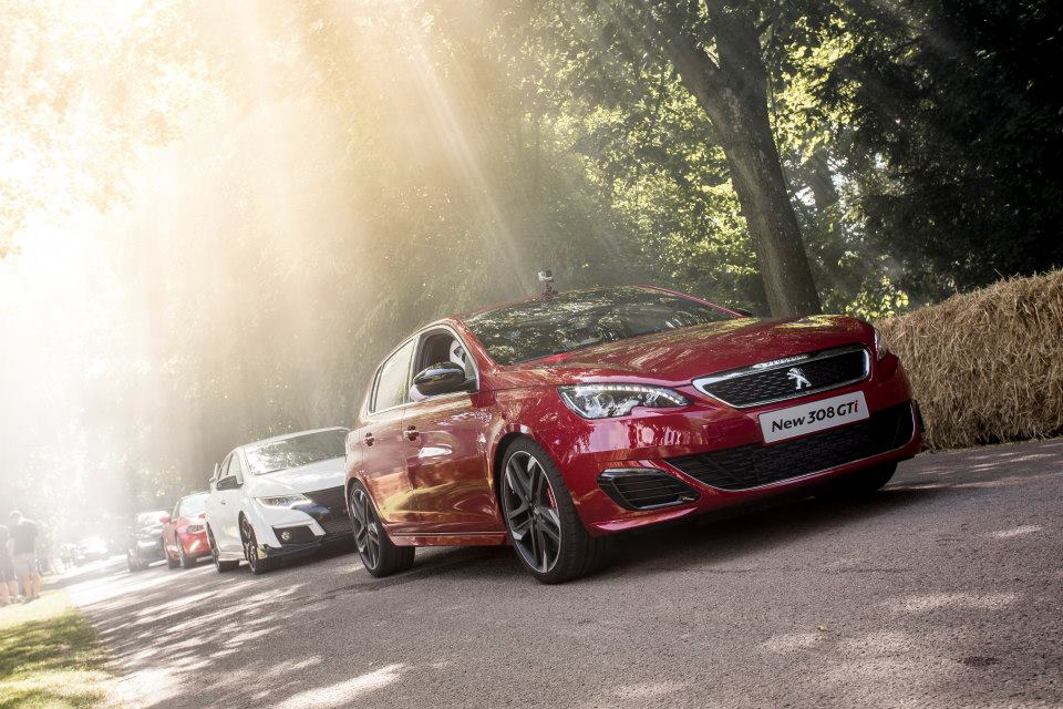 Photo nouvelle Peugeot 308 GTi II - Goodwood Festival of Speed 2