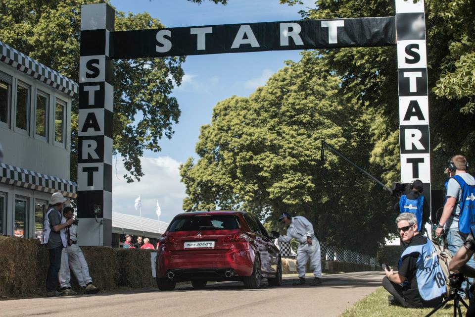 Photo nouvelle Peugeot 308 GTi II - Goodwood Festival of Speed 2