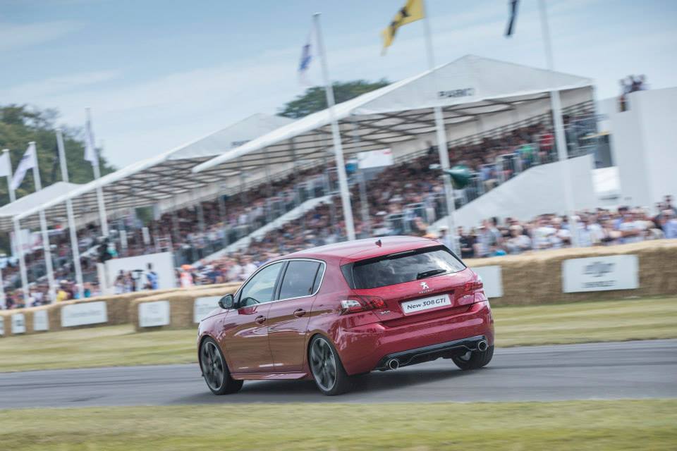 Photo nouvelle Peugeot 308 GTi II - Goodwood Festival of Speed 2