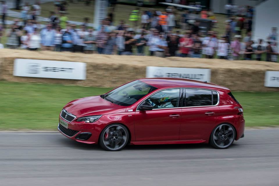 Photo nouvelle Peugeot 308 GTi II - Goodwood Festival of Speed 2