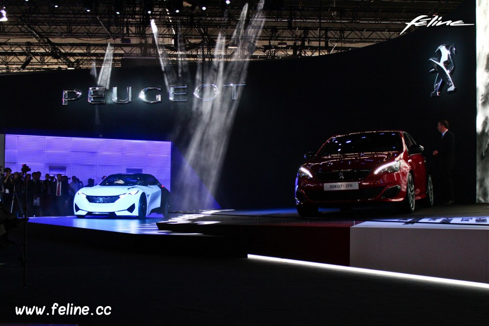 Photo Conférence de Presse Peugeot - Salon de Francfort 2015
