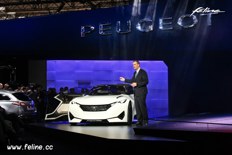 Photo Conférence de Presse Peugeot - Salon de Francfort 2015