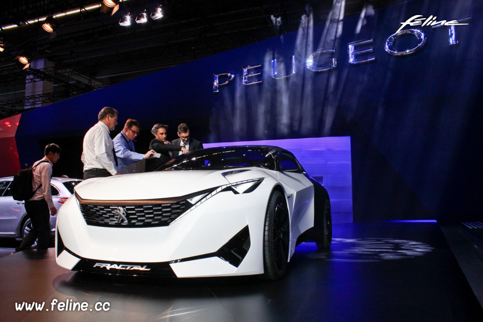 Photo Peugeot Fractal Concept (2015) - Salon de Francfort 2015