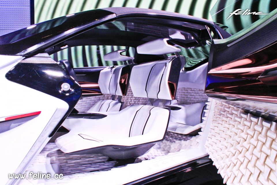 Photo sièges avant Peugeot Fractal Concept (2015) - Salon de Fr