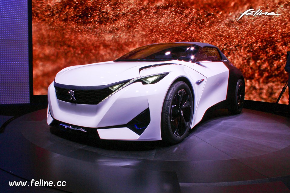 Photo 3/4 avant Peugeot Fractal Concept (2015) - Salon de Francf