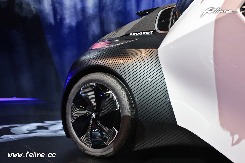 Photo coupe franche Peugeot Fractal Concept (2015) - Salon de Fr