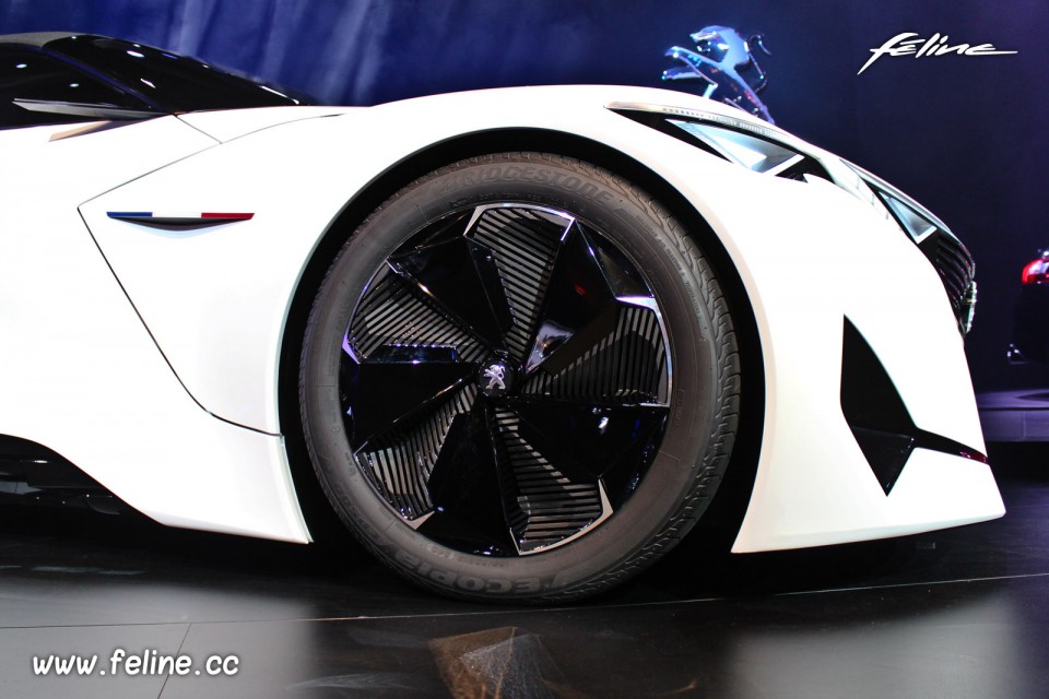 Photo jante Peugeot Fractal Concept (2015) - Salon de Francfort